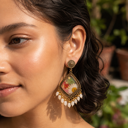 Petals – Meher Bloom Jhumkas