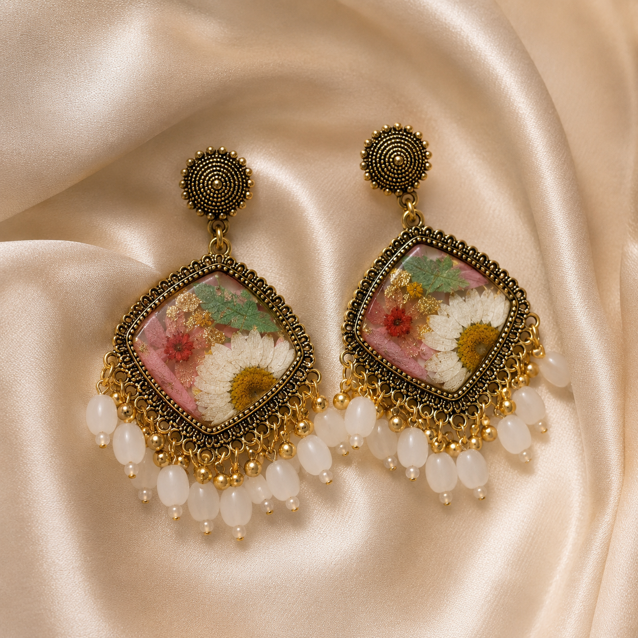 Petals – Meher Bloom Jhumkas